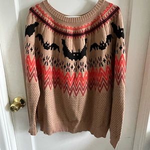 Amazon Bat Fair Isle Sweater - ModCloth Knockoff